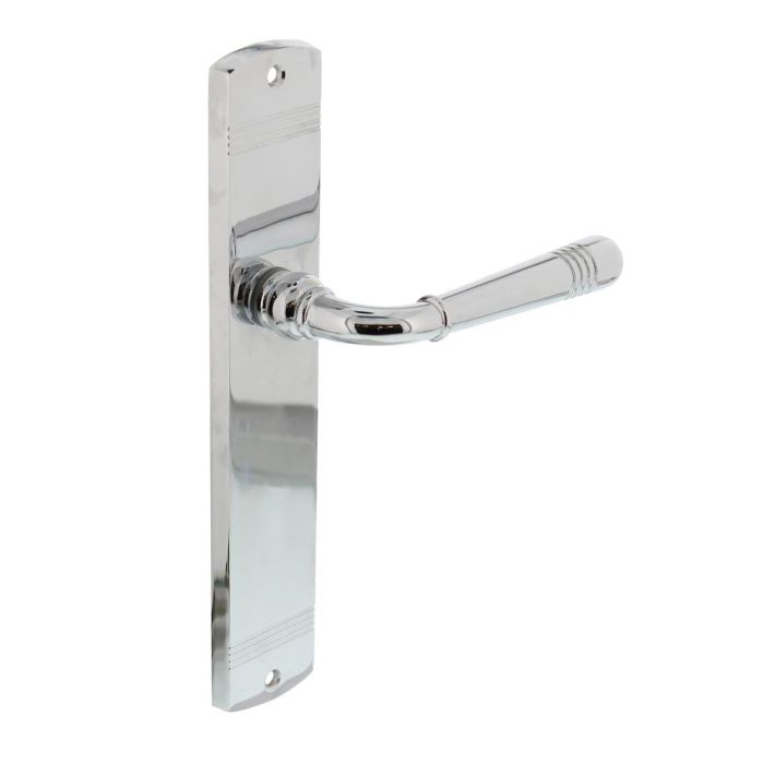 Intersteel Deurkruk Emily op schild blind chroom