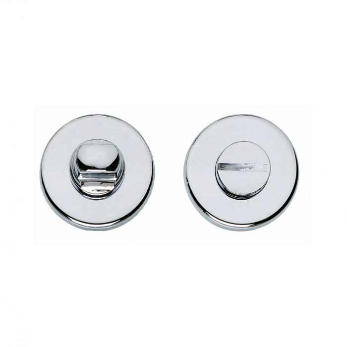 Intersteel Rozet toilet-/badkamersluiting rond verdekt kunststof chroom 8 mm