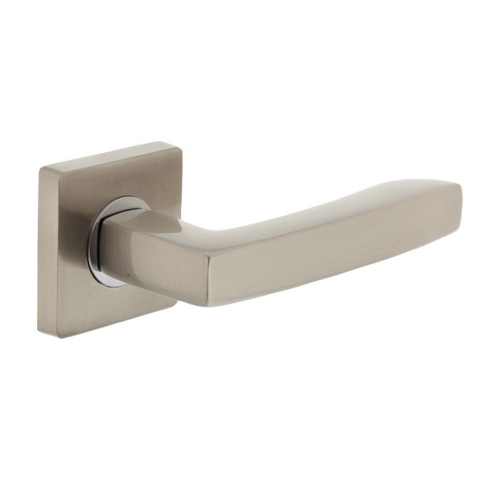Intersteel Dean Deurkruk op vierkant rozet nikkel mat