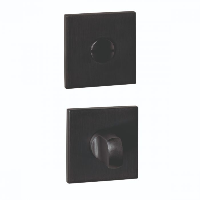 Intersteel WC-sluiting verdekt 53x53x6mm met stift 6-8mm PVD zwart