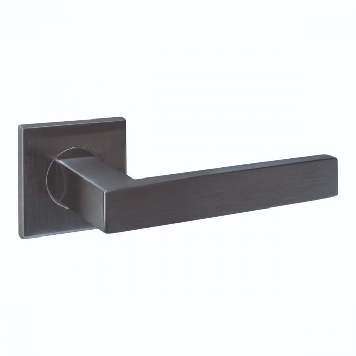 Intersteel Deurkruk Q 05 op rozet verdekt 53x53x6mm PVD antraciet