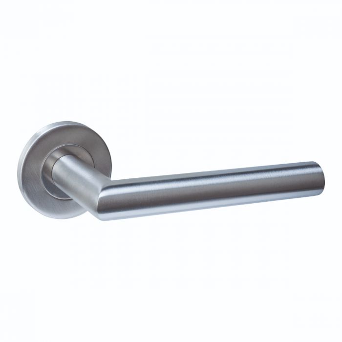 Intersteel Deurkruk Q 01 op rozet verdekt ø52x6mm rvs
