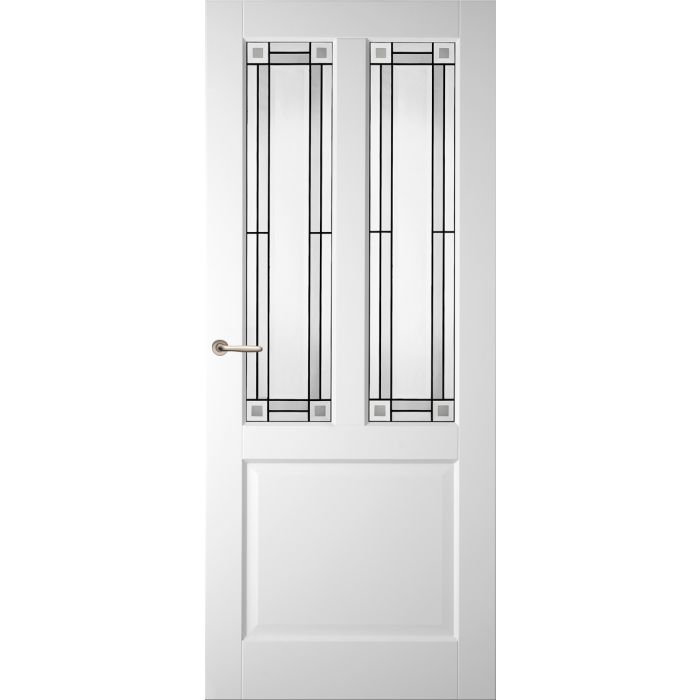 Weekamp Glas-in-Lood 2  tbv binnendeur WK 6552