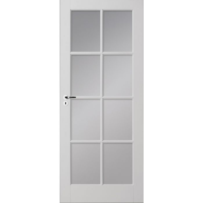 Skantrae glas blank 78x201,5 cm set tbv binnendeur E003