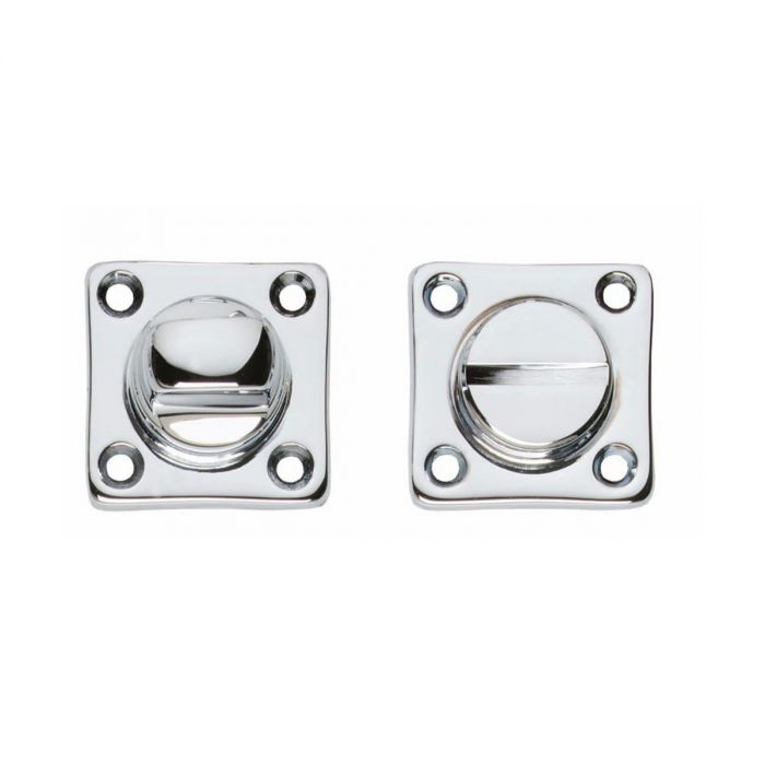 Intersteel Living - WC sluiting 8MM VIERKANT 38X38X5MM 0016.318360 (chroom)