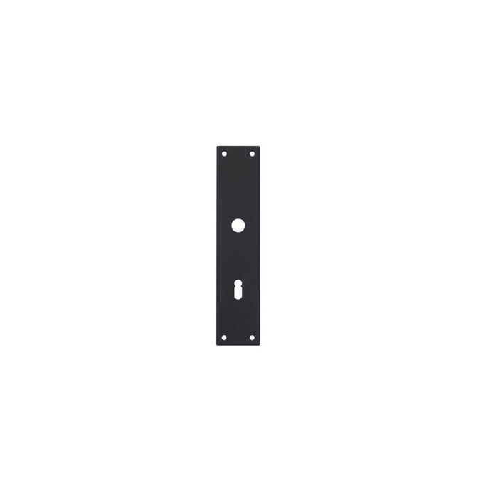 Intersteel Living - renovatieschild sleutelgat rechthoekig (mat zwart) 0023.268826