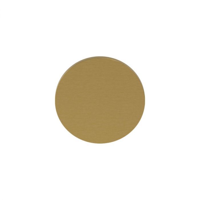 Deurknop Orbit mat messing