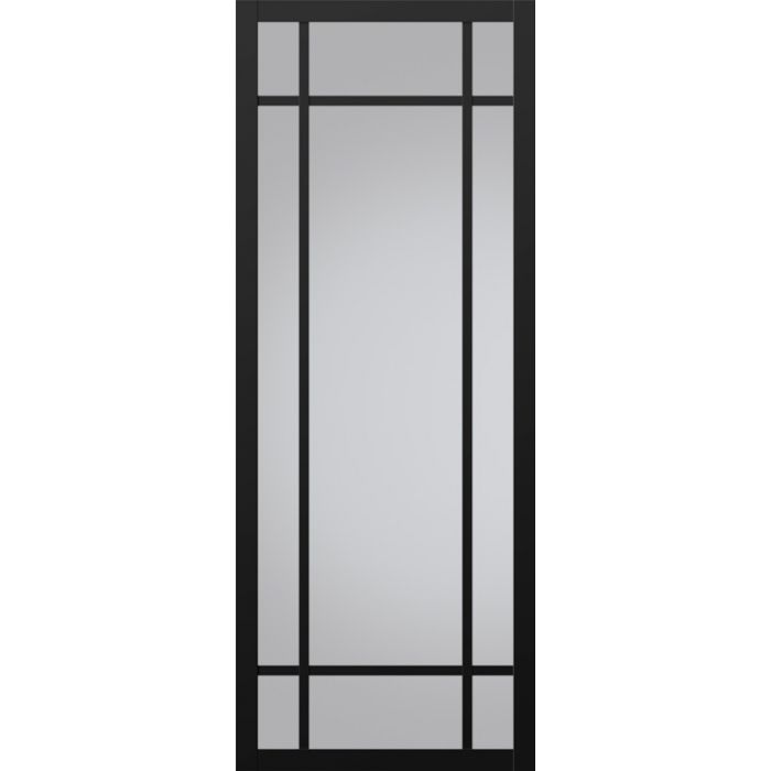 Svedex Nova Design NDB908 Glasdeur Diep Zwart (maatwerk)
