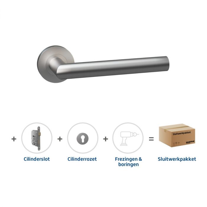 Skantrae Sluitwerkpakket 2003 Orbit cilinder RVS