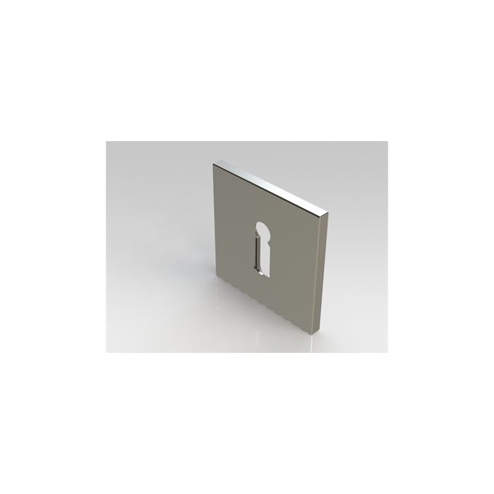 Intersteel sleutelrozet (vierkant plat verdekt) RVS geborsteld 0035.343286