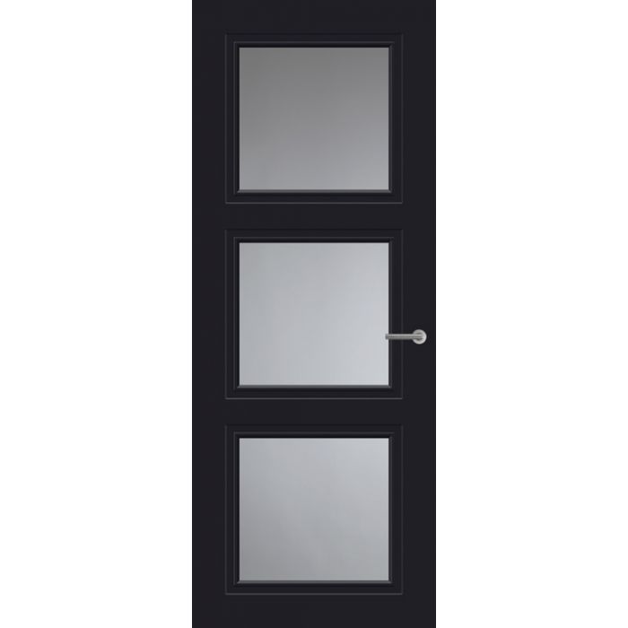Svedex Cameo CE106 Glasdeur Diep Zwart (maatwerk)