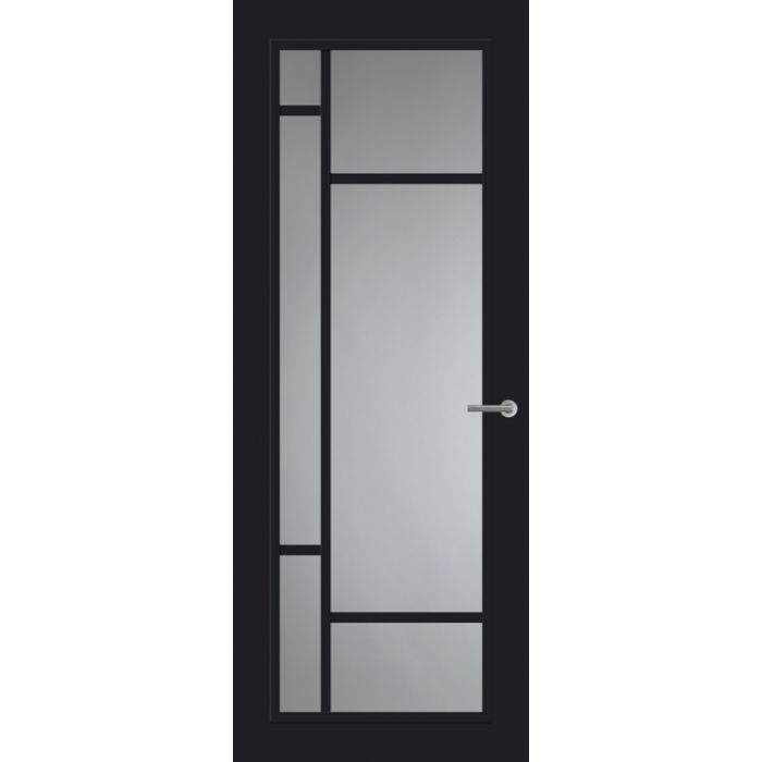 Svedex Front FR500 Glasdeur Diep Zwart (maatwerk)
