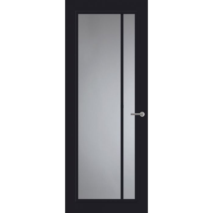 Svedex Front FR502 Glasdeur Diep Zwart (maatwerk)