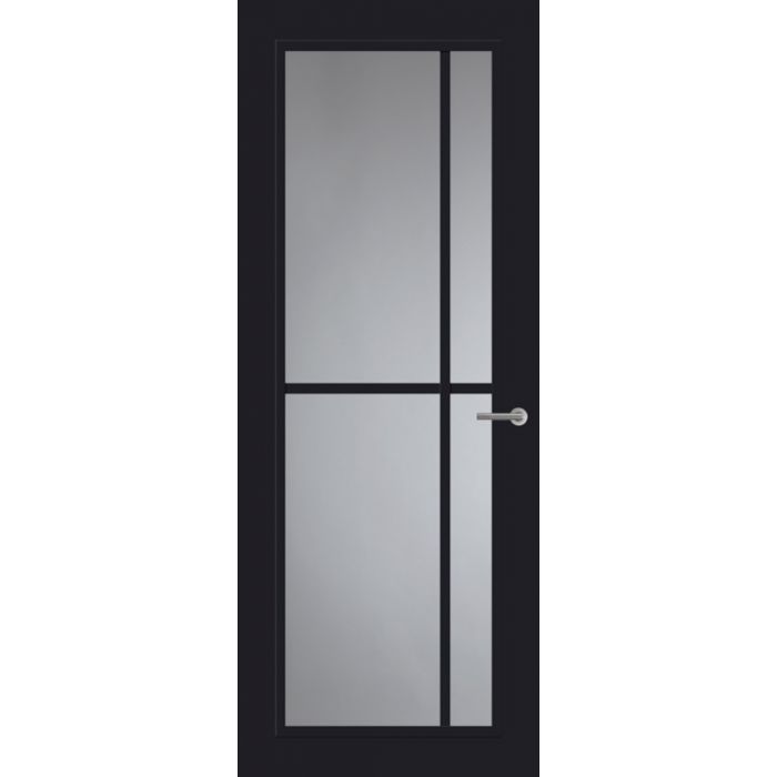 Svedex Front FR503 Glasdeur Diep Zwart (maatwerk)