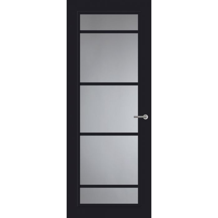 Svedex Front FR517 Glasdeur Diep Zwart (maatwerk)
