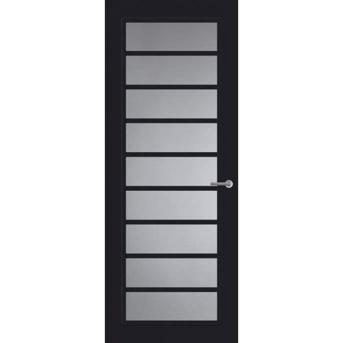 Svedex Front FR519 Glasdeur Diep Zwart (maatwerk)