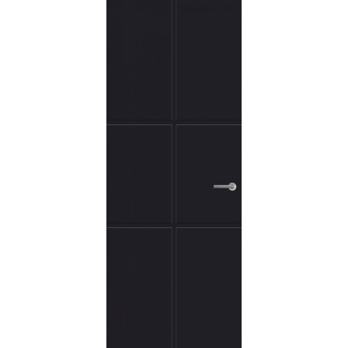 Svedex Front FR561 Lijndeur Diep Zwart (maatwerk)