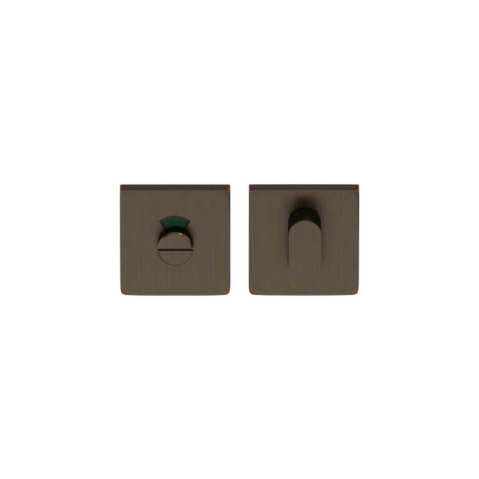 Toiletgarnituur Squared REGULAR brons