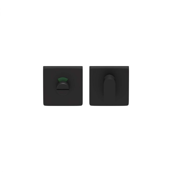 Toiletgarnituur Squared REGULAR zwart