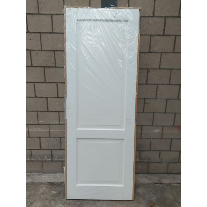 **OUTLET** Weekamp binnendeur WK 6521 opdek 83x231,5 cm rechtsdraaiend (B2-profilering) grondverf (incl slotgatboring)