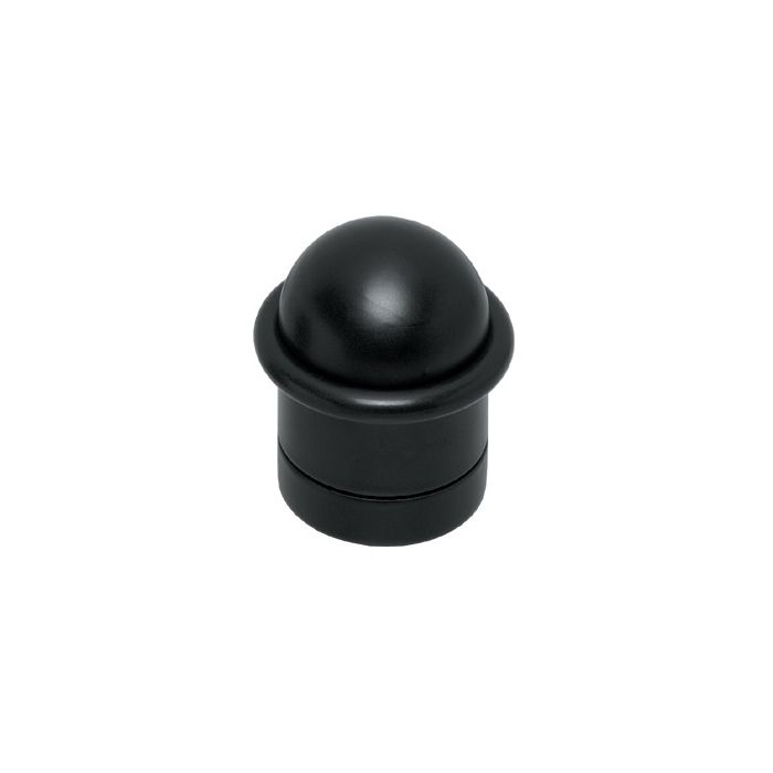 Intersteel Living deurstop met ring (mat zwart)  0023.442000