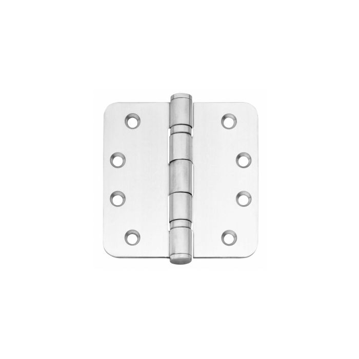 Intersteel Kogellagerscharnier 102x102x3mm afgerond tot 100 kilo rvs geborsteld