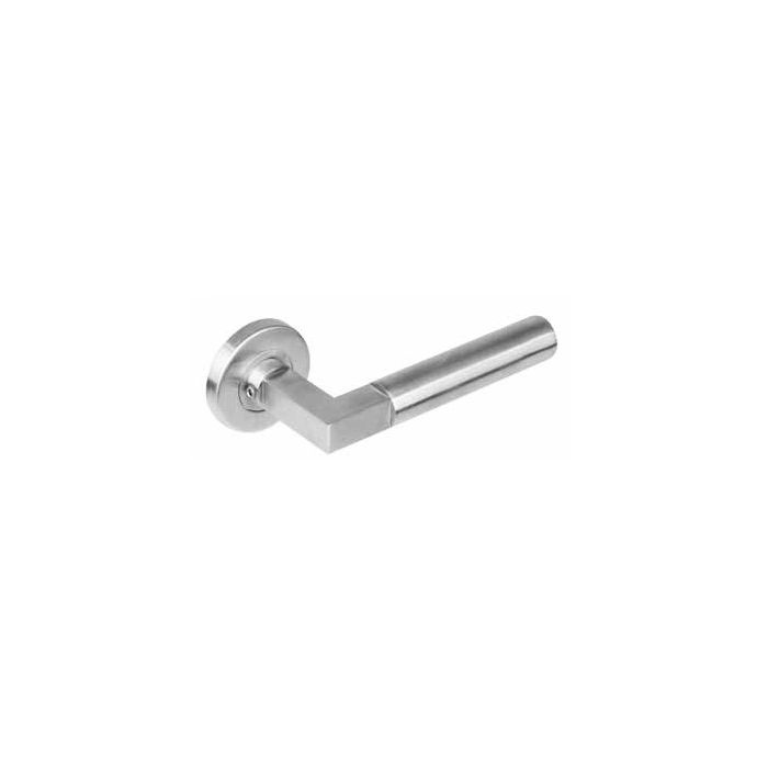 Intersteel Essentials - 0379 - (RVS) deurkruk op rozet
