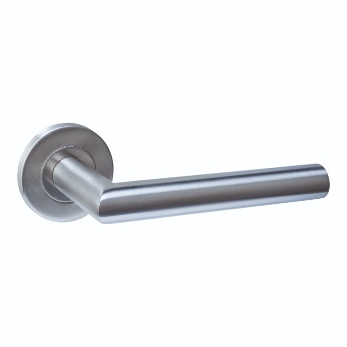 Intersteel Deurkruk Q 01 op rozet verdekt ø52x6mm rvs