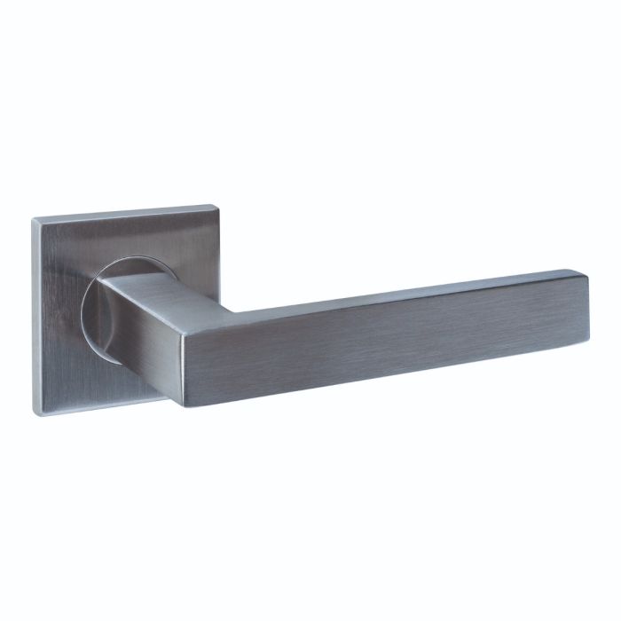 Intersteel Deurkruk Q 05 op rozet verdekt 53x53x6mm rvs