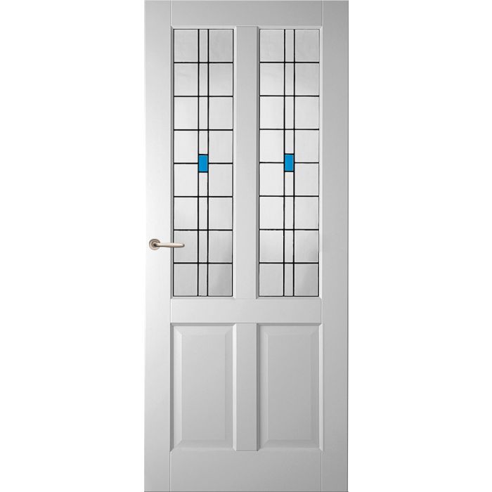 Weekamp Glas-in-Lood 3  tbv binnendeur WK 6542