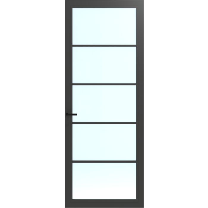 Skantrae SKL9640 Afgelakte glasdeur (Grijs)