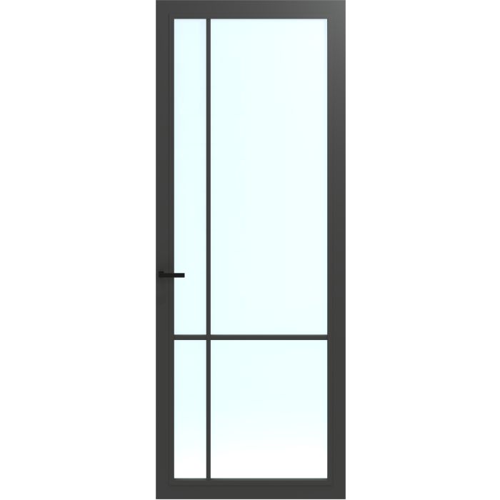 Skantrae SKL9642 Afgelakte glasdeur (Grijs)