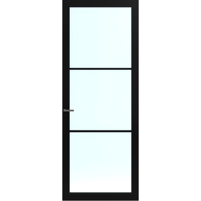 Skantrae SKL9738 Afgelakte glasdeur (Zwart)