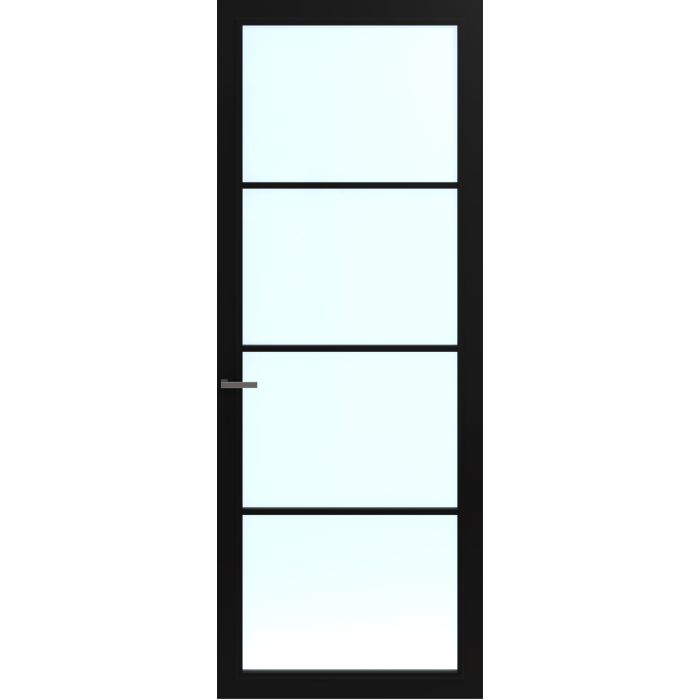 Skantrae SKL9739 Afgelakte glasdeur (Zwart)