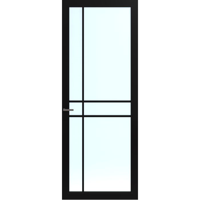 Skantrae SKL9744 Afgelakte glasdeur (Zwart)