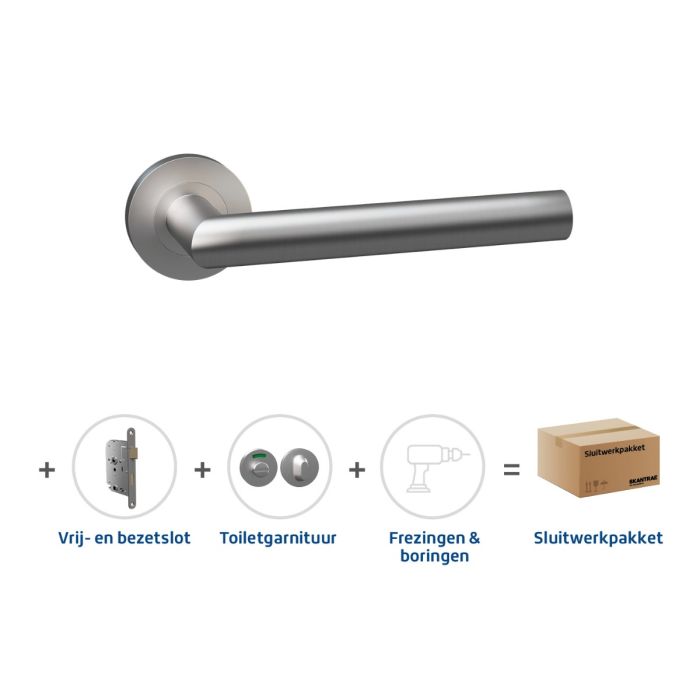 Skantrae Sluitwerkpakket 2002 Orbit toilet RVS