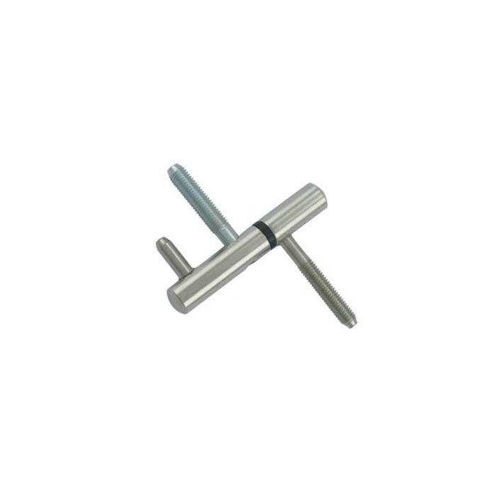 Inboorpaumelle (2 stuks) voor opdekdeuren (tbv houten kozijn)