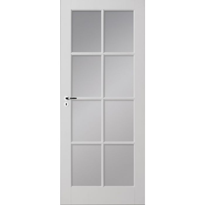 Skantrae glas blank 93x231,5 cm set tbv binnendeur E003