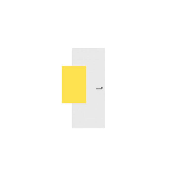 Svedex HPL vlakke deur Chrome Yellow F1485 (maatwerk)