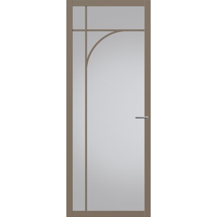 Svedex Nuance NC101 Glasdeur leem-taupe afgelakt (Maatwerk)