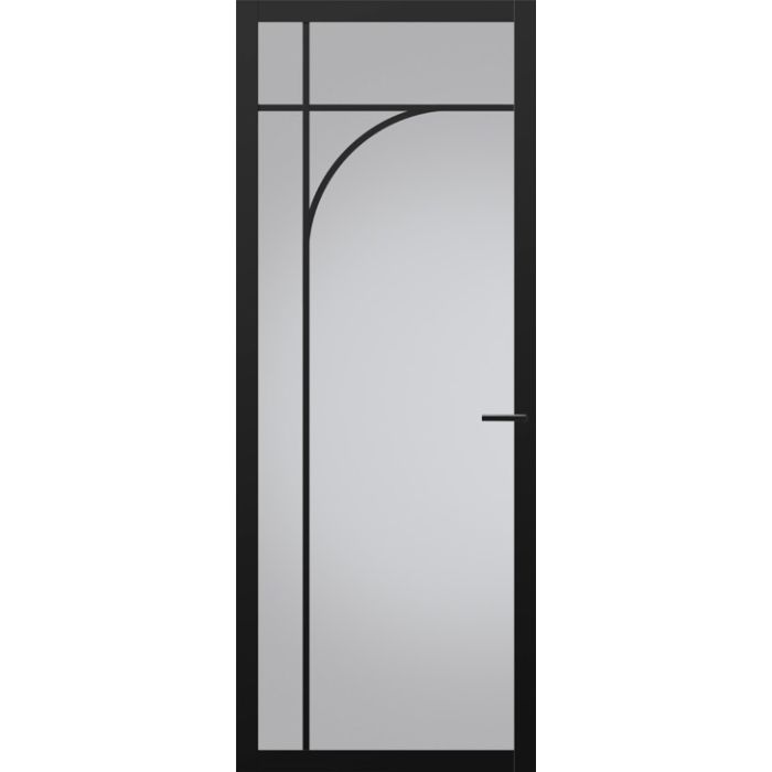Svedex Nuance NC101 Glasdeur diep-zwart afgelakt (Maatwerk)