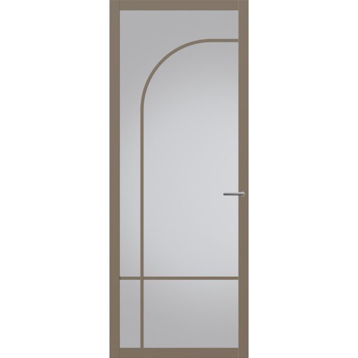 Svedex Nuance NC102 Glasdeur leem-taupe afgelakt (Maatwerk)