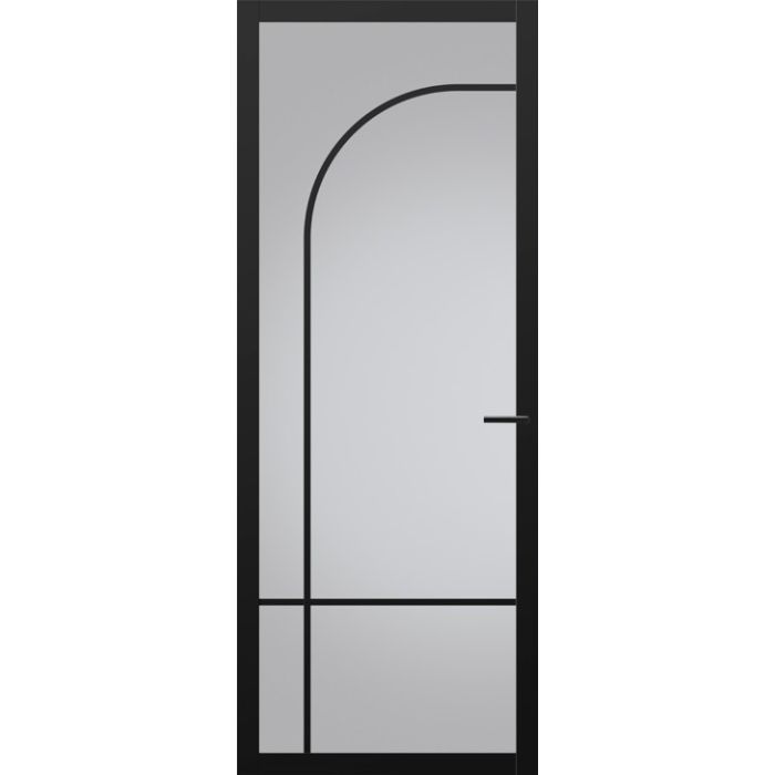 Svedex Nuance NC102 Glasdeur diep-zwart afgelakt (Maatwerk)