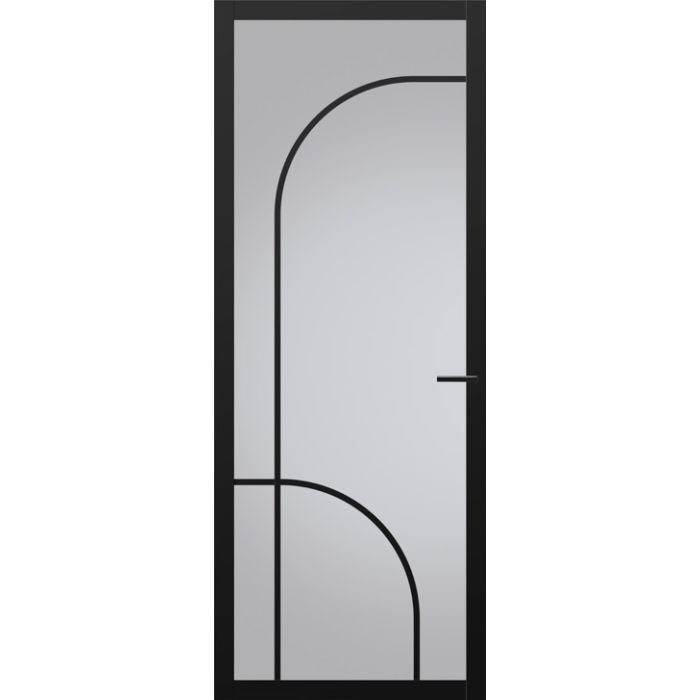Svedex Nuance NC103 Glasdeur diep-zwart afgelakt (Maatwerk)