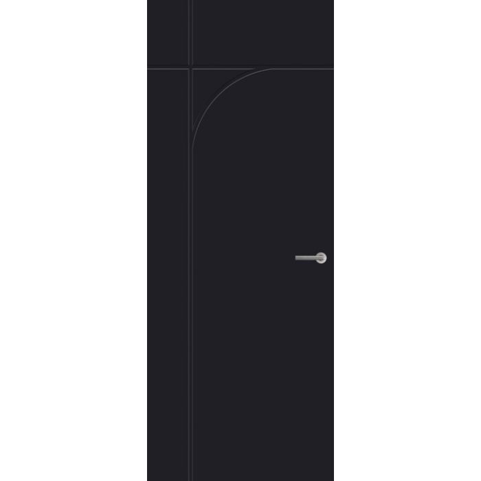 Svedex Nuance NC151 Lijndeur diep-zwart afgelakt (Maatwerk)