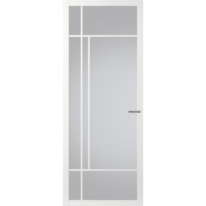 Svedex Nuance NC201 Glasdeur wit afgelakt (Maatwerk)