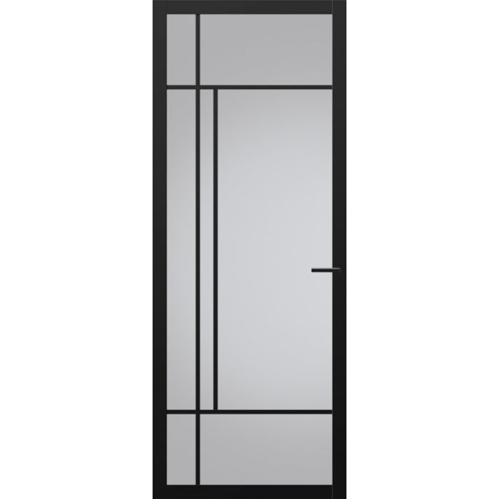 Svedex Nuance NC201 Glasdeur diep-zwart afgelakt (Maatwerk)