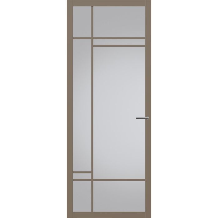 Svedex Nuance NC202 Glasdeur leem-taupe afgelakt (Maatwerk)