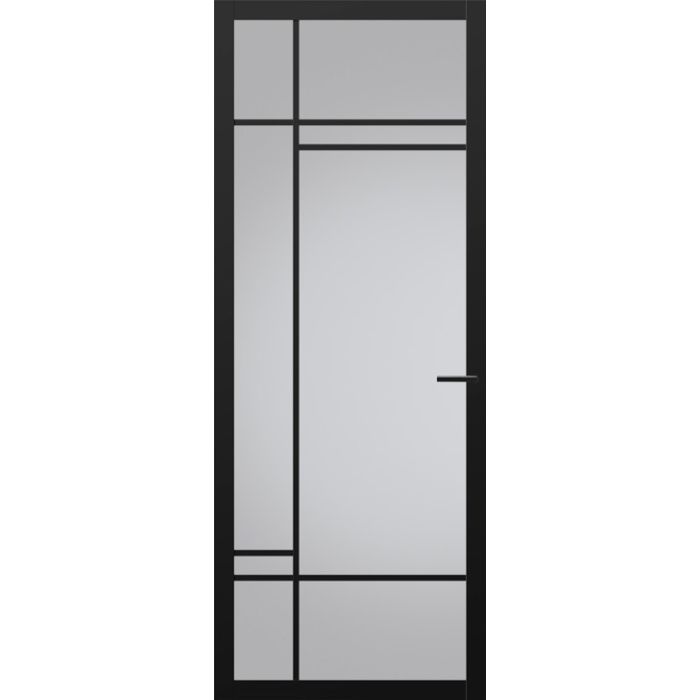 Svedex Nuance NC202 Glasdeur diep-zwart afgelakt (Maatwerk)