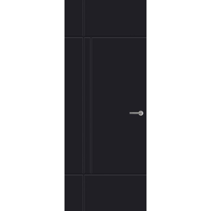 Svedex Nuance NC251 Lijndeur diep-zwart afgelakt (Maatwerk)